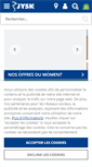 Mobile Screenshot of jysk.fr